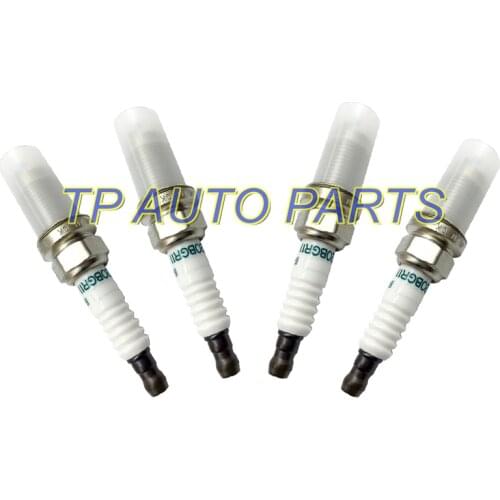 4 PCS SK20BGR11 iridium spark plug with 3 electrode for to-yota OEM 90919-01221 9091901221