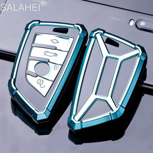 Wear resistant Soft TPU Car Styling Key Case Key Cover Shell Protector For BMW X5 F15 X6 F16 G30 7 Series G11 X1 F48 F39 Keyless