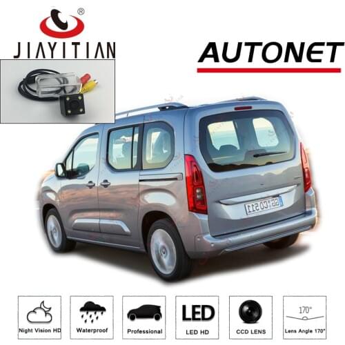 JiaYiTian Rear view Camera For Opel Combo E Vauxhall Combo Life 2018 2019 /Backup Camera CCD/Night Vision/License Plate camera