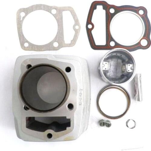 ZHUANGQIAO Cylinder Kit Piston Rings Pin Gaskets for Honda CB 145 150 Motorbike Motorcycle