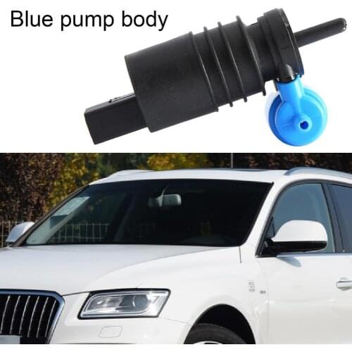 LBWS-332 Washer Pump with Double Outlets ABS 1J6955651 Car Windshield Washer Pump for Audi Audi BMW Chrysler Dodge- VW