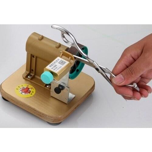 Hair Salon Hairdresser Self - Grinding Scissors Machine Flat Shear Tooth Shear Polisher Tailor Scissors Grinder Tool Sharpener