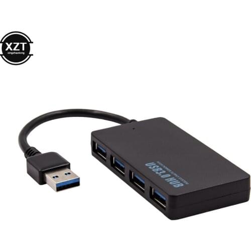 Multi USB 3.0 Hub 4 port Adapter Splitter 5Gbps High Speed for iMac MacBook Air PC Laptop Hard Drives Digital Camera