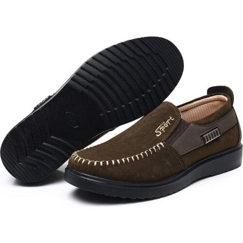 2021 New High Quality Mens Casual Shoes Faux Suede Male Loafers Soft Lightweight Moccasin Cozy Classic Driving Shoes for Men