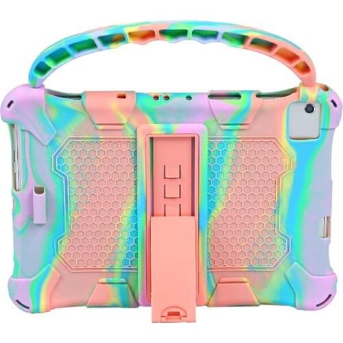 Soft Tablet Cover for Teclast P20hd Case Silicon Stand Holder for Teclast P20 HD M40 Tablet PC Funda Cover Cases