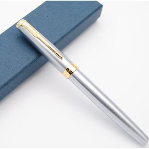 BAOER 388 Steel Body Fountain Pen M Nib Ink Pen