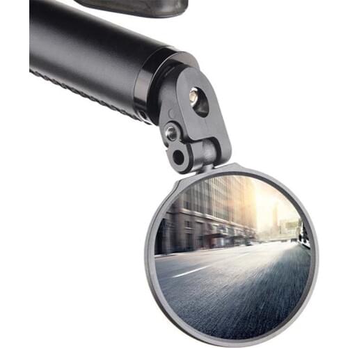 Bicycle Handlebar End Mirrors Steel Lens Cycling Back Rearview MTB Road Bike Riding Racing Rear View Mirror Bicycle BC0186