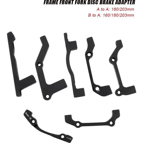 MTB Bike Disc Brake Converter Ultralight Bracket IS PM AB To PM A Disc Brake Mount Adapter for 160 180 203mm Rotor