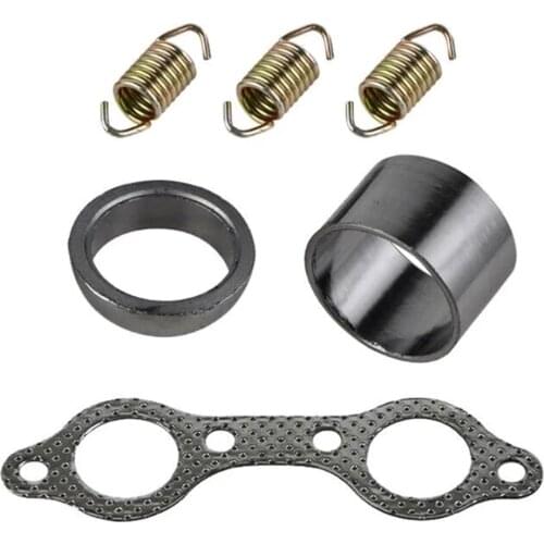 1SET Exhaust Manifold Gasket Spring Rebuild Kit Replace for RZR 800 2008-2010 QUAD GO KART