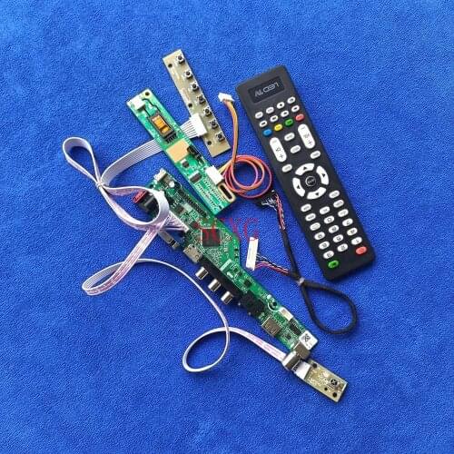 1CCFL 1400*1050 Signal Analog Controller Card 30-Pin LVDS kit USB VGA AV HDMI-compatible Fit B150PG01/B150PG03/B150PG04/B150PN01