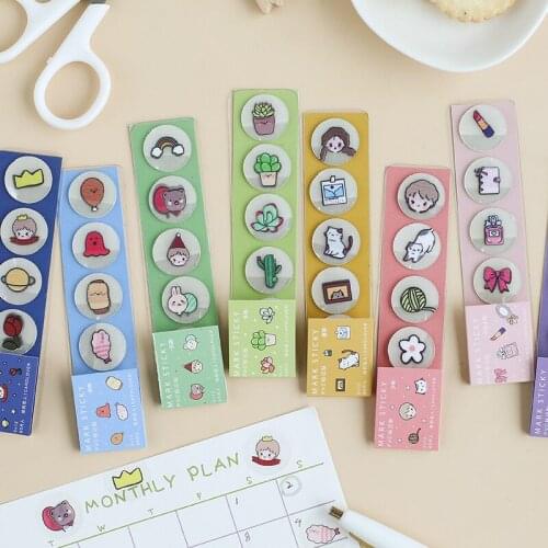 8pcs/LOT lovely love series Creative decoration DIY PVC stickers