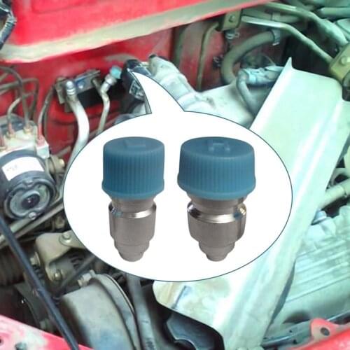 Car R134a High Low Side Service Port with JRA Valve Core and Cap Use for car A/C air conditioning pipeline 508 compressor