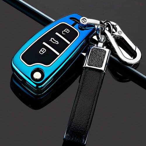 Zinc Alloy Car Key Case Cover For Audi A3 8p 8v A4 B7 B8 B5 B9 AL A5 Q7 Q5 A6 4f C6 C5 C7 Q3 S3 A7 A8 C4 TT 8n Shell Covers