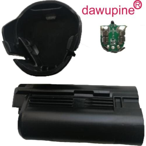 Dawupine BAT411 Battery Plastic Case (no battery cell ) PCB Circuit Board For Bosch 10.8V 12V BAT411 Li-ion Battery Shell Box