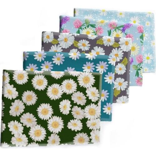 Sunflowers Bullet Textured Liverpool Patchwork 50*150cm Tissue Kids home textile for fabric sewing fabric cotton