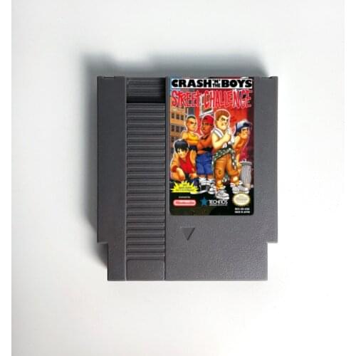 Crash 'n the Boys - Street Challenge - Game Cartridge For NES Console 72 Pins 8bit