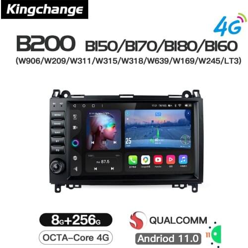 Kingchange Multimedia Auto Radio Stereo Navigatie Mercedes For Benz B200 W169 W245 W639 Sprinter Viano GPS 4G