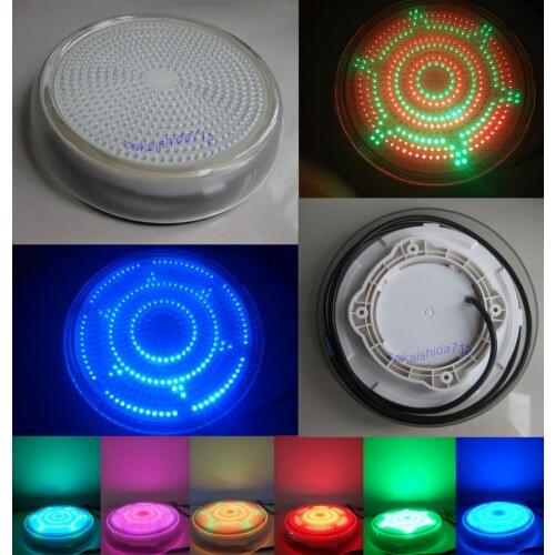 Underwater LED swimming pool light 500leds 28W 12V RGB Plastic Resin Filled Waterproof IP68 2meters cable