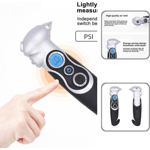 Useful Portable Digital Tire Pressure Gauge Tire Meter Lightweight Easy to Operate