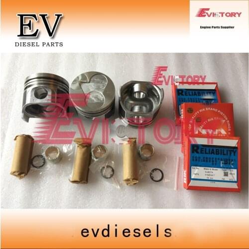 D1105 piston+piston ring kit For Kubota U-20-3S excavator