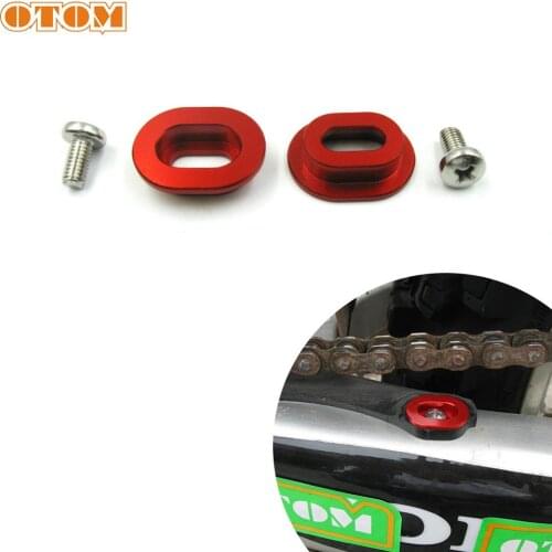 OTOM Chain Slider Washer Pad Accessories Off-road Motorcycle CNC Machining Flat Fork Rubber Washer For HONDA CRF150 CRF250R 450R