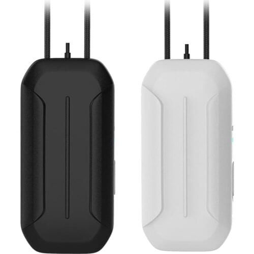 USB Wearable Air Purifier Personal Mini Air Necklace Ion Air Freshener 20db