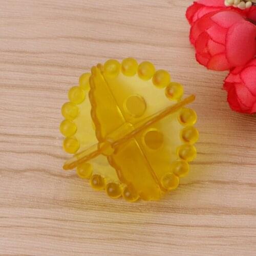 1Pc Magic Soft Laundry Ball Washing Machine Dryer Clothes Cleaner Color Random