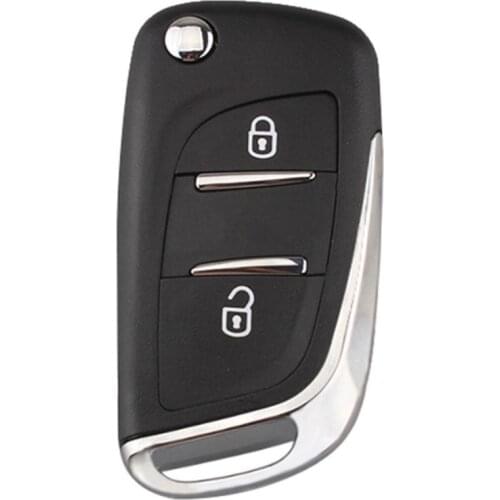 2BTN Flip Remote Key Fob Case Shell Cover for Citroen C4 C5 C2 C3 C6 for Peugeot 207 407 807