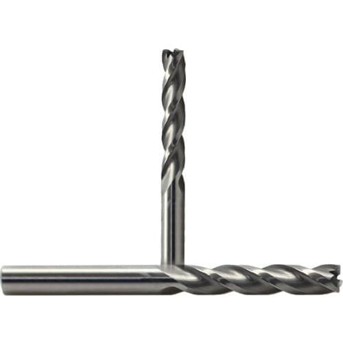 5pcs 3*25mm carbide 3 Flutes Mill, Engraving Cutter, Cutting Bits, Milling Tools on Cutting Carving Hard Wood, MDF, Acrylic, PVC