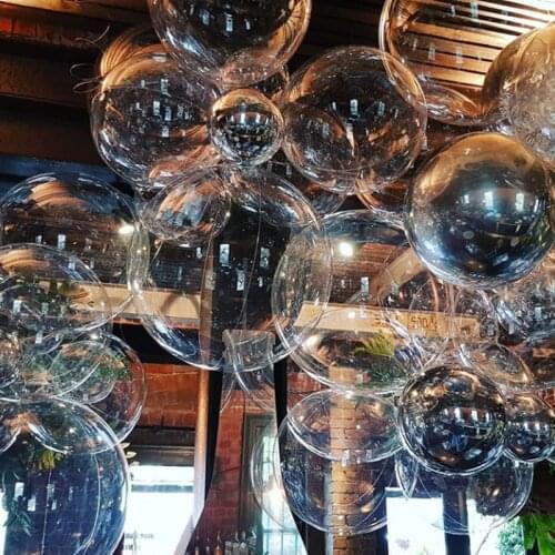50Pcs Clear Balloon Helium Ballons for Baby Shower Birthday Wedding Decoration Christmas Navidad Transparent Bobo Globos Ballon