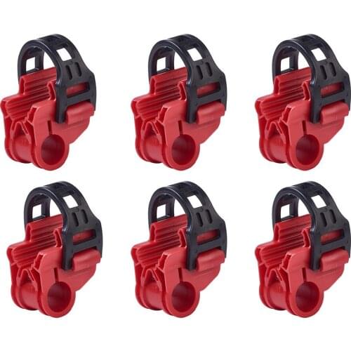 6pcs Car Bike Bicycle Rack Tow Hitch Mount Carrier Spare Bar Hooks Accessories