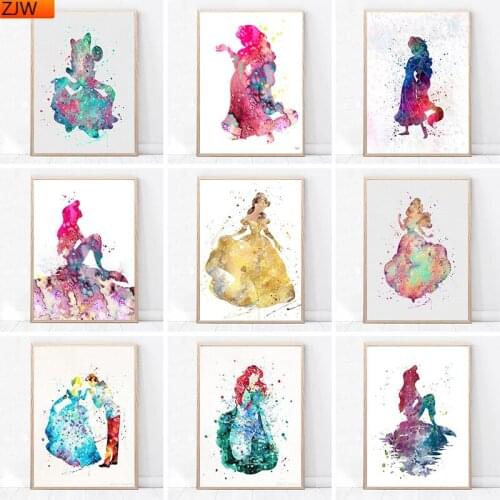 Disney The Little Mermaid Mulan Diamond Mosaic Diamond Painting Diamond Inlaid DIY Full Diamond Embroidery Home Decor
