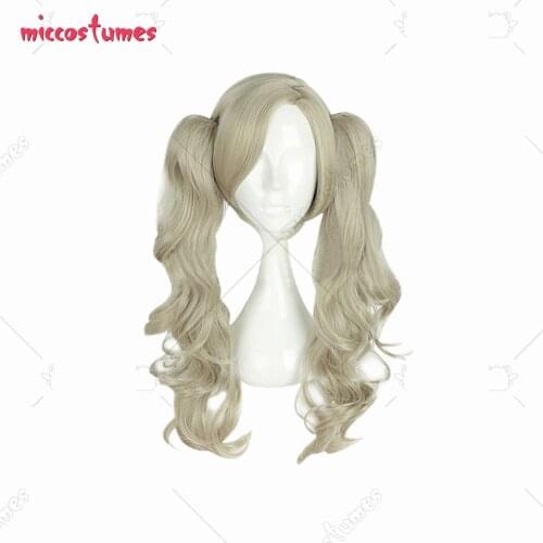 Ann Takamaki Doubel Ponytail Cosplay Wig