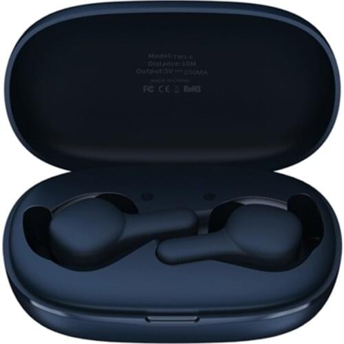 Remax TWS-6 Low Power Consumption Comfortable Wireless Bluetooth Headset Support iOS/Android Phones HD Call Earphone