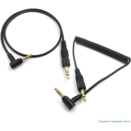 BX0E 50/35cm Length 3.5mm Screw Lock Cable Adapter Cable Anti-aging Gold-Plated