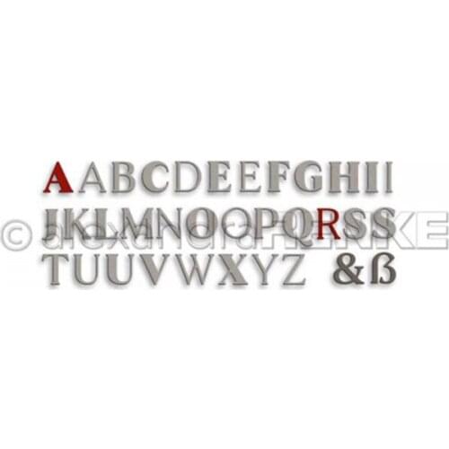 CH 2021 New Arrival Letter 4 Metal Cutting Dies Embossing Scrapbooking Stencil Craft Cut Dies For DIY Card Handmade