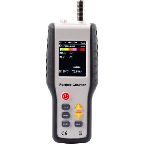 HT9600 PM2.5 Detector Air Quality Monitor Particle Counter Dust Sampling Meter Gas Analyzer