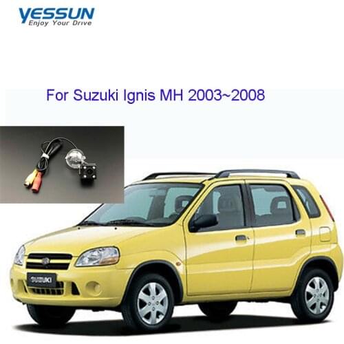 Yessun License plate camera For Suzuki Ignis MH 2003~2008 CCD nightview backup camera/rear view camera
