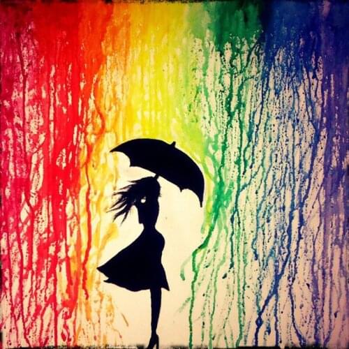 Kexinzu Full Square Round Drill 5D DIY Diamond Painting"Shadow woman"3D Embroidery Rhinestone Cross Stitch 5D Home Decor X50666