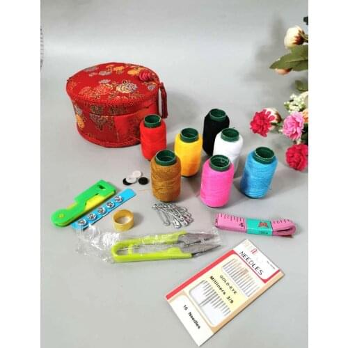 Sewing Kit Wedding Bride Dowry Set Festive Red High-End Home Sewing Kit Creative Wedding Supplies