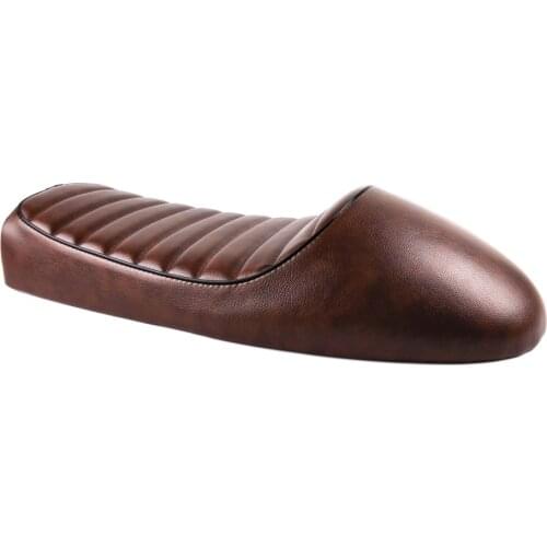 LOCHOSHI New Brown Vintage Hump Seat Cafe Racer Saddle GN CB200 CB350 CB400SS CB500 SR400 SR XJ XS KZ Motorcycle Retro Seat