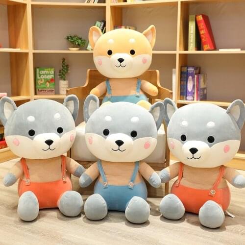 Hot New Soft Fat Shiba Inu Dog Plush Doll Toy Kawaii Puppy Dog Shiba Stuffed Doll Cartoon Pillow Toy Gift For Kids Baby Children