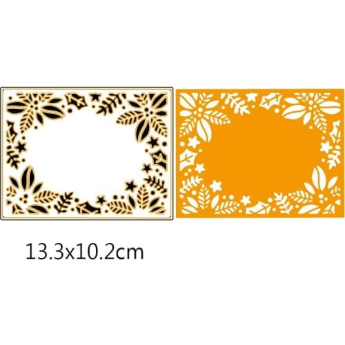 Rectangle Frame Metal Cutting Dies Stencil for DIY Scrapbook Album Embossing Paper Cards Decoration Crafts Die Cut Template