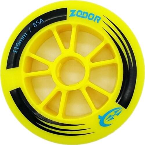 8 Pieces Original ZODOR Inline Speed Skates 85A for 90mm 100mm 110mm Wheel, Speeding Race Skating Sliding Grip Elastic Wheels