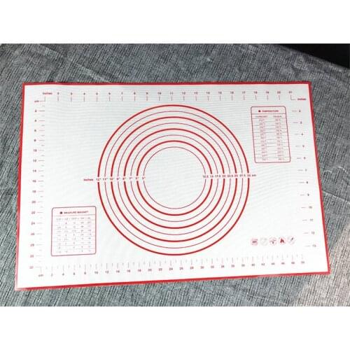 Silicone Fiberglass Baking Sheet Rolling Dough Pastry Cakes Bakeware Liner Pad Mat Oven Pasta Cooking Tools 60x40CM C66