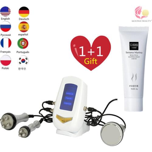 40K Cavitation Ultrasonic Slimming Multi-Polar RF Body Slimming Firming Anti-wrinkle Skin Professional Slimming Beauty Machine