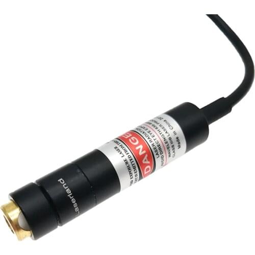 1255 Focusable 650nm 10mW 50mW Red Dot Laser Diode Module DC5V Locater