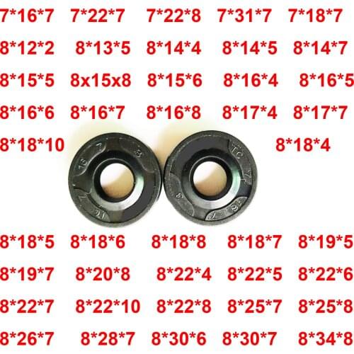 2pc 8x18x8 8x15x5 8x22x6x4 8x22x7 8x22x8 8x22x10 NBR Skeleton TC Repair Part oil seal wearable Breadmaker Sorbet Machine blender