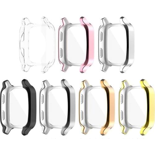 40x39mm Watch Shell Hollow-out Protective Cover For Garmin Venu SQ Case Protector Frame Smart Watch Screen Protective Shell