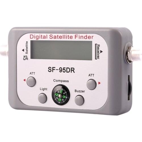 Digital Displaying Satellite Finder SF-95DR Meter TV Signal Finder SF95DR Sat Decoder Satlink receptor